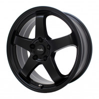 KIRCHEIS S5 18x7.5 48 100x5 MATT BLACK - オートウェイ
