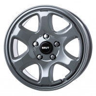 BRUT BR-44 17x7.5 38 114.3x5 CCT + NANKANG SV-3 235/50R17 100V XL ｽﾀｯﾄﾞﾚｽ