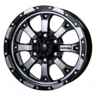 MKW MK-46 17x8.0 20 139.7x6 DCGC + RADAR RENEGADE AT-5.OWL 265/70R17 115H