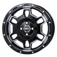 BRUT BR-66 16x6.5 40 100x4 MLB + NANKANG ESSN-1 195/45R16 80Q ｽﾀｯﾄﾞﾚｽ【ｾｰﾙ品】