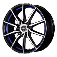 SCHNEIDER RX810 17x7.0 48 114.3x5 BP/BLU + NANKANG SV-3 205/40R17 84V XL ｽﾀｯﾄﾞﾚｽ