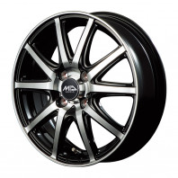 FINALSPEED GR-γ 16x6.0 43 100x4 BK/P + BRIDGESTONE POTENZA Adrenalin RE004 205/55R16 91W