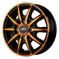 SCHNEIDER RX-10K 12x3.5 42 100x4 BKP/OGC + MAXTREK EXTREME R/T.RWL 145/80R12 6PR 80/78N C LT