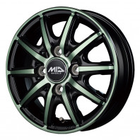 SCHNEIDER RX-10K 14x4.5 45 100x4 BKP/GRC + MAXTREK EXTREME A/T 155/65R14 75T