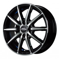 SCHNEIDER SX-2 14x4.5 45 100x4 BLUE + MINERVA ALL SEASON MASTER 155/65R14 75T