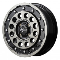 NITRO POWER H12 SHOTGUN 15x5.0 45 100x4 BC + GOODYEAR Vector 4Seasons Hybrid 165/65R15 81H