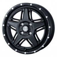 WEDS ADVENTURE MUD VANCE 07 14x4.5 45 100x4 FMBK + GOODYEAR Vector 4Seasons Hybrid 165/55R14 72H