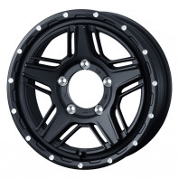 WEDS ADVENTURE MUD VANCE 07 16x5.5 22 139.7x5 FMBK + HIFLY Win-turi 216 215/70R16 100T ｽﾀｯﾄﾞﾚｽ【ｾｰﾙ品】