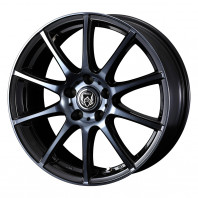 RIZLEY KC 15x6.0 53 114.3x5 BKP/BC + GOODYEAR ICE NAVI 7 205/65R15 94Q ｽﾀｯﾄﾞﾚｽ【ｾｰﾙ品】