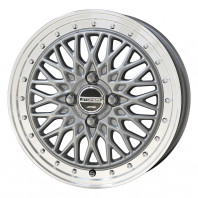 STEINER FTX 15x4.5 45 100x4 SIL/RimP + GOODYEAR EfficientGrip ECO EG03 165/55R15 75V