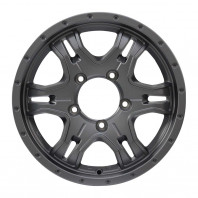KAZERA HYPER Ⅲ 16x5.5 22 139.7x5 GUNMETALLIC