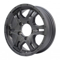 KAZERA HYPER Ⅲ 16x5.5 22 139.7x5 GUNMETALLIC