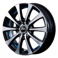 SCHNEIDER RX-01 15x5.5 43 100x4 BP/BLU + GOODYEAR Vector 4Seasons Hybrid 195/60R15 88H