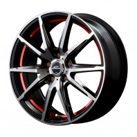 SCHNEIDER RX-02 15x6.0 45 100x5 BP/RED + HIFLY Win-turi 216 195/55R15 85H ｽﾀｯﾄﾞﾚｽ【ｾｰﾙ品】