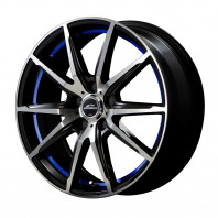 SCHNEIDER RX-02 15x6.0 45 100x5 BP/BLU + NANKANG AW-1 195/60R15 88Q ｽﾀｯﾄﾞﾚｽ