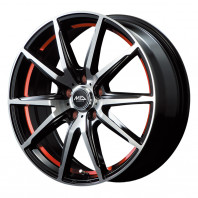 SCHNEIDER RX-02 18x8.0 45 114.3x5 BP/RED + DUNLOP SP SPORT MAXX 060+ 245/45R18 100Y XL