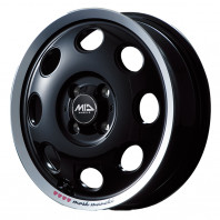 299 MOSH Maneki 14x4.5 45 100x4 KURO + MINERVA ALL SEASON MASTER 155/65R14 75T