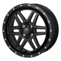 HI-BLOCK ERDE 16x6.0 42 100x4 STBK/M + NANKANG AW-1 185/55R16 83Q ｽﾀｯﾄﾞﾚｽ【ｾｰﾙ品】