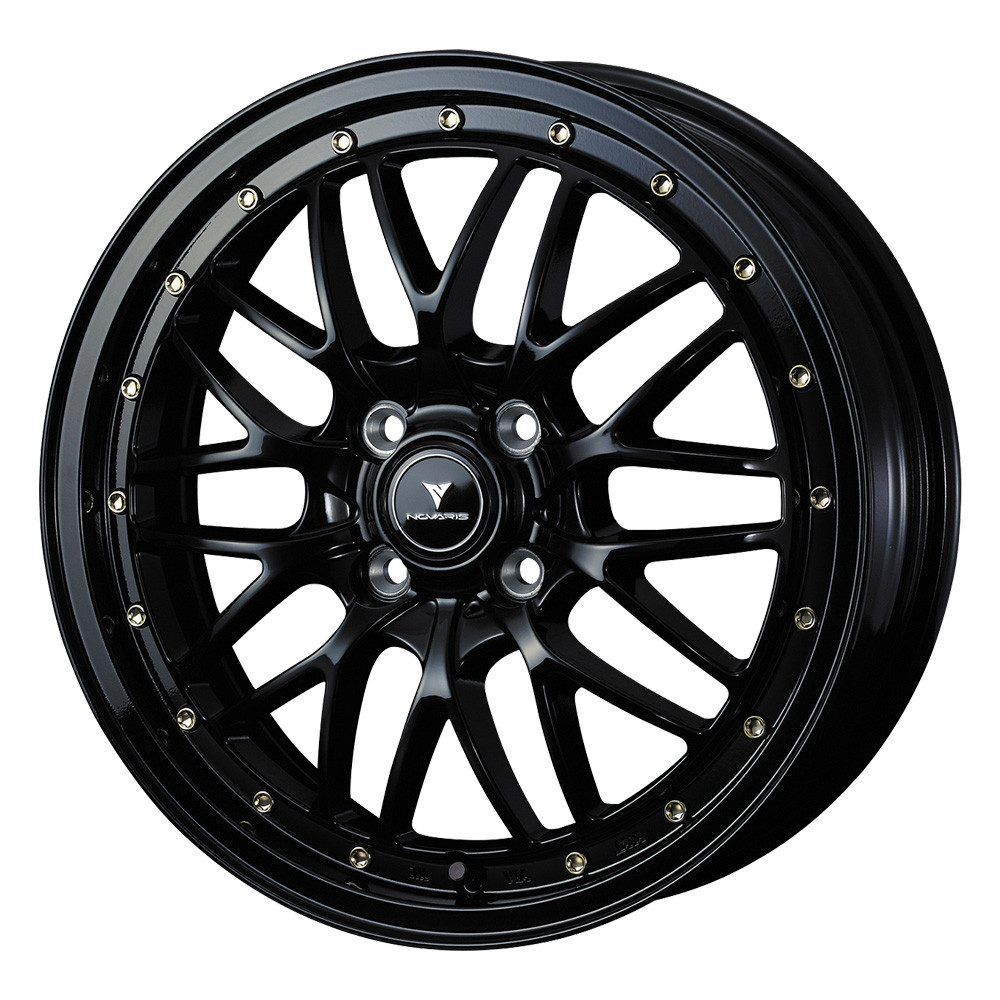 NOVARIS ASSETE M1 16x5.0 45 100x4 BLK/G