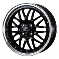 NOVARIS ASSETE M1 16x5.0 45 100x4 BLK/P + ZEETEX ZT1000 165/45R16 74V XL