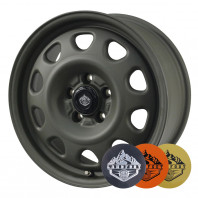 LANDFOOT SWZ 16x7.0 35 114.3x5 OD + HIFLY Win-turi 216 215/70R16 100T ｽﾀｯﾄﾞﾚｽ