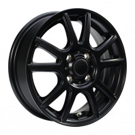 FINALIST FT-S10 14x5.5 42 100x4 MBL + NANKANG AW-1 175/70R14 84Q ｽﾀｯﾄﾞﾚｽ【ｾｰﾙ品】