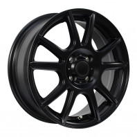 FINALIST FT-S10 15x5.5 42 100x4 MBL + MOMO OUTRUN M-2 175/60R15 81H
