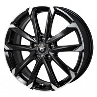 JP STYLE MJ-V 15x6.0 43 100x5 BKM/P + NANKANG AW-1 205/70R15 96Q ｽﾀｯﾄﾞﾚｽ【ｾｰﾙ品】