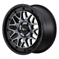 NITRO POWER M29 STINGER 17x8.0 35 114.3x5 SBC + NANKANG AS-2+(Plus) 225/50R17.Z 98W XL ランフラット