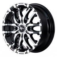 NITRO POWER M26 CROSS FANG 15x6.0 45 139.7x6 BMP + RADAR RLT71 195/80R15 8PR 107/105Q