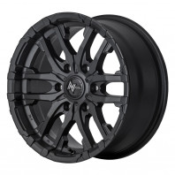 NITRO POWER M26 CROSS FANG 17x8.0 20 139.7x6 ZBK + RADAR RENEGADE AT-5 285/70R17 10PR121/118SELT