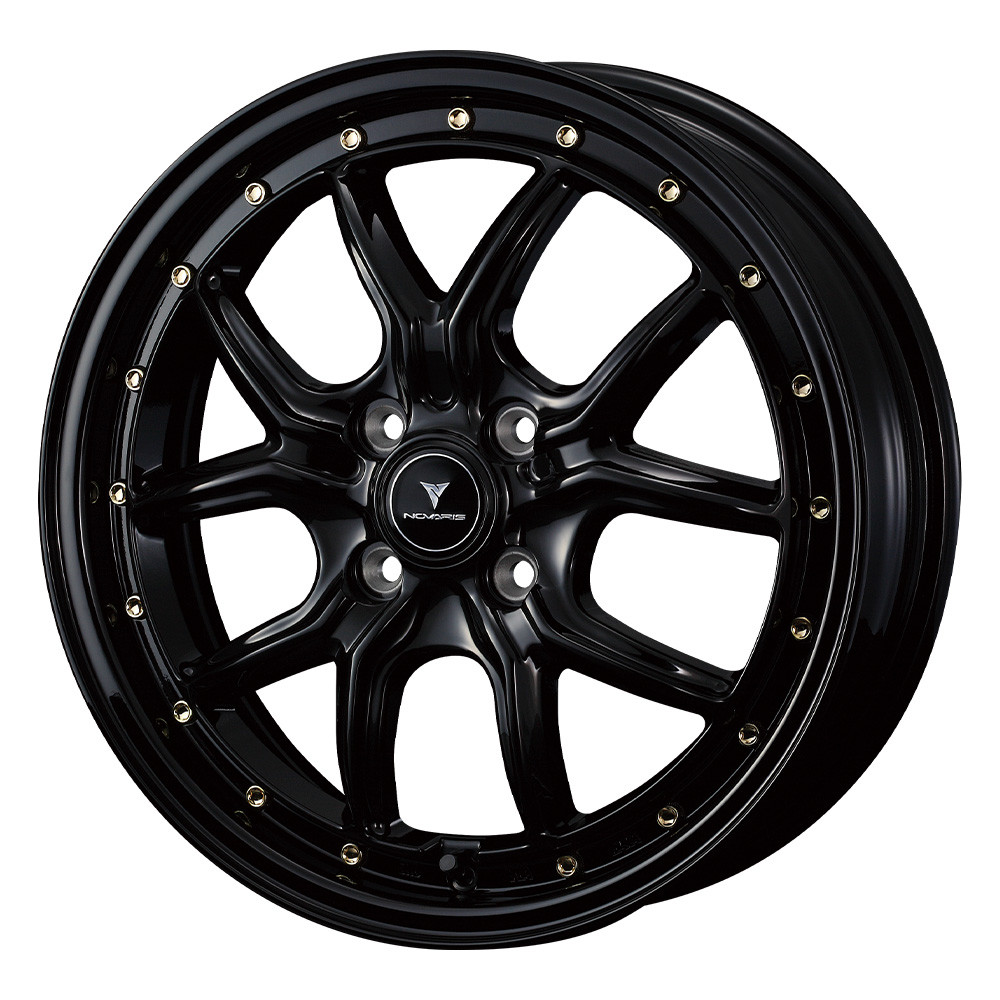 NOVARIS ASSETE S1 16x5.0 45 100x4 BLK/G