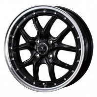 NOVARIS ASSETE S1 16x5.0 45 100x4 BLK/P + YOKOHAMA BluEarth-ES ES32 165/50R16 75V