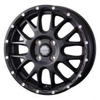 WEDS ADVENTURE MUD VANCE 08 14x5.0 35 100x4 BLK + NANKANG AW-1 175/70R14 84Q ｽﾀｯﾄﾞﾚｽ【ｾｰﾙ品】