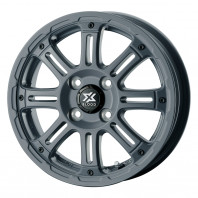 X BLOOD XB01 15x4.5 43 100x4 SG + NANKANG AW-1 165/50R15 72Q ｽﾀｯﾄﾞﾚｽ