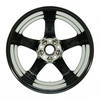 FINALIST FZ-S5 17x7.0 38 114.3x5 BL/RP + NANKANG AW-1 245/45R17 95Q ｽﾀｯﾄﾞﾚｽ