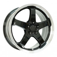 FINALIST FZ-S5 17x7.0 50 114.3x5 BL/RP + BRIDGESTONE POTENZA RE004 225/55R17 101W XL