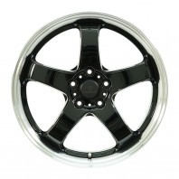 FINALIST FZ-S5 17x7.0 50 114.3x5 BL/RP + BRIDGESTONE POTENZA RE004 225/55R17 101W XL