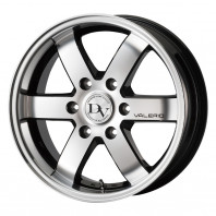 DIAVOLETTO VALERIO 17x6.5 38 139.7x6 BK/P + NANKANG FT-9 M/T RWL 215/60R17 8PR 109/107Q D