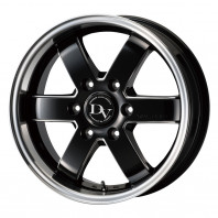 DIAVOLETTO VALERIO 17x6.5 38 139.7x6 BK/SM + NANKANG FT-9 M/T RWL 215/60R17 8PR 109/107Q D