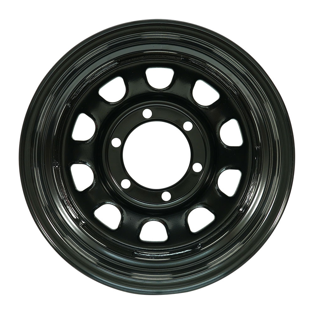 DAYTONA H300 15x6.5 40 139.7x6 BK/RB LINE - オートウェイ