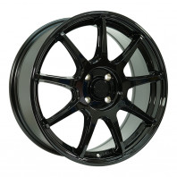 FINALIST FJ-S9 17x7.0 45 100x4 GBK + GOODYEAR Vector 4Seasons Hybrid 195/60R17 90H