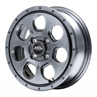 ROADMAX MUD AGENT 14x4.5 45 100x4 MG + KENDA KR203 155/65R14 75T