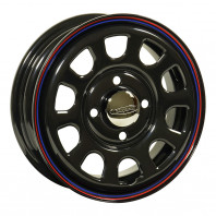 DAYTONA H300 12x4.0 42 100x4 BK/RB LINE