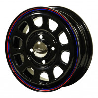 DAYTONA H300 12x4.0 42 100x4 BK/RB LINE