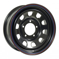 DAYTONA H300 15x6.0 0 139.7x5 BK/RB LINE