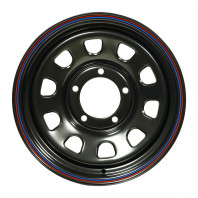 DAYTONA H300 15x6.0 0 139.7x5 BK/RB LINE