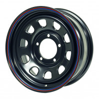 DAYTONA H300 15x6.0 0 139.7x5 BK/RB LINE