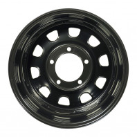 DAYTONA H300 15x6.0 0 139.7x5 BK/RB LINE