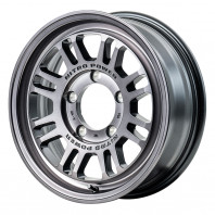 NITRO POWER M16 ASSAULT 16x6.0 -5 139.7x5 STC + HIFLY HT601 225/75R16 10PR 115/112S E LT